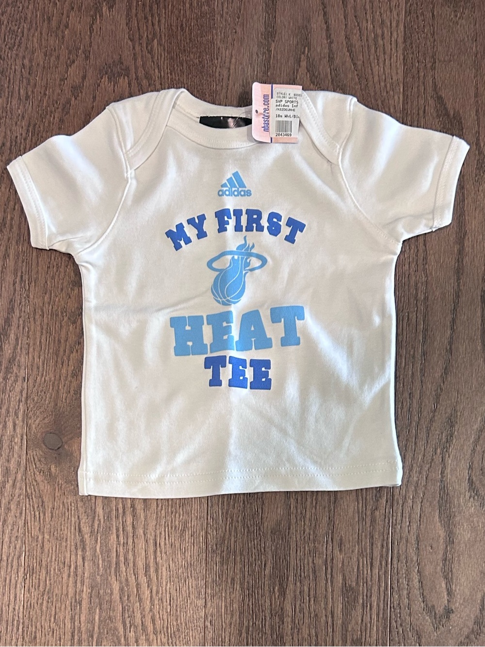 NWT Miami Heat Adidas Size 18 month Boy's Tee